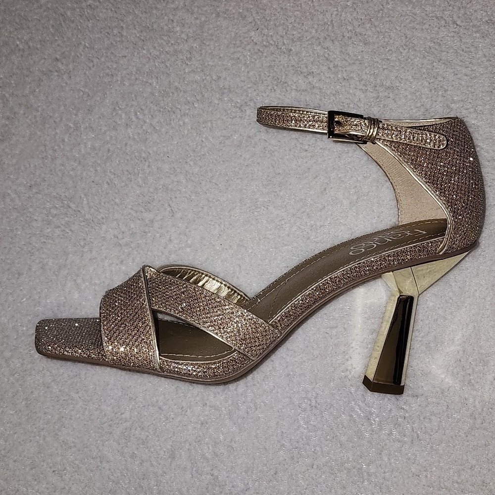 Franco Sarto Elegant Open Toe Heeled Sandal